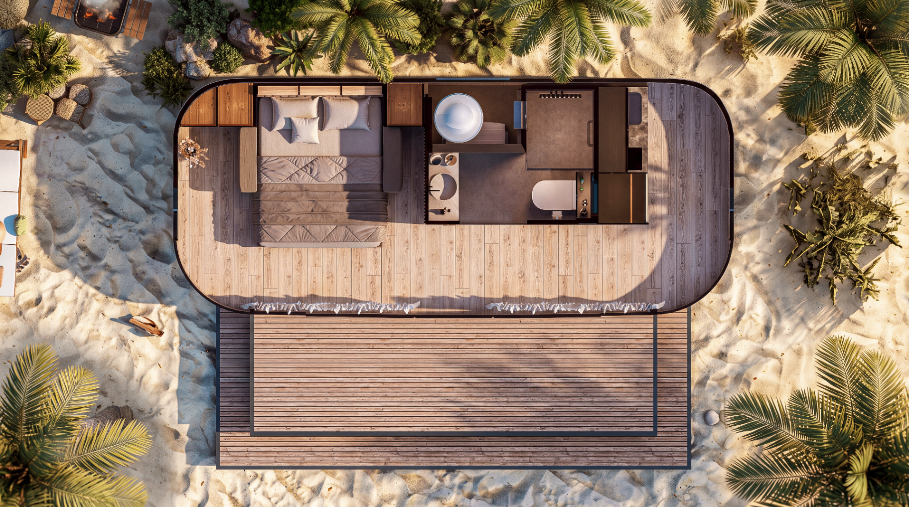 Ecolux Capsule floor plan